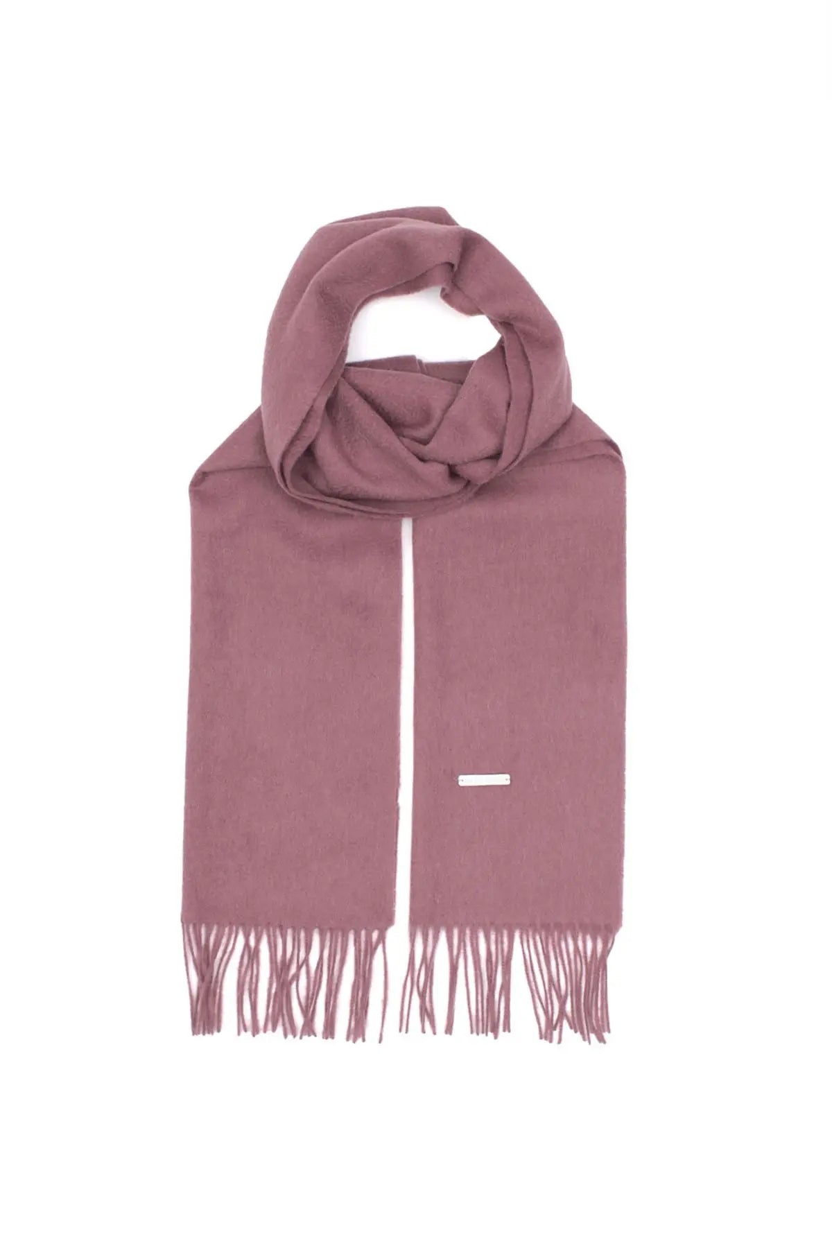 Lila Horizon Kaşmir Yün Atkı 180 x 30 cm Silk and Cashmere