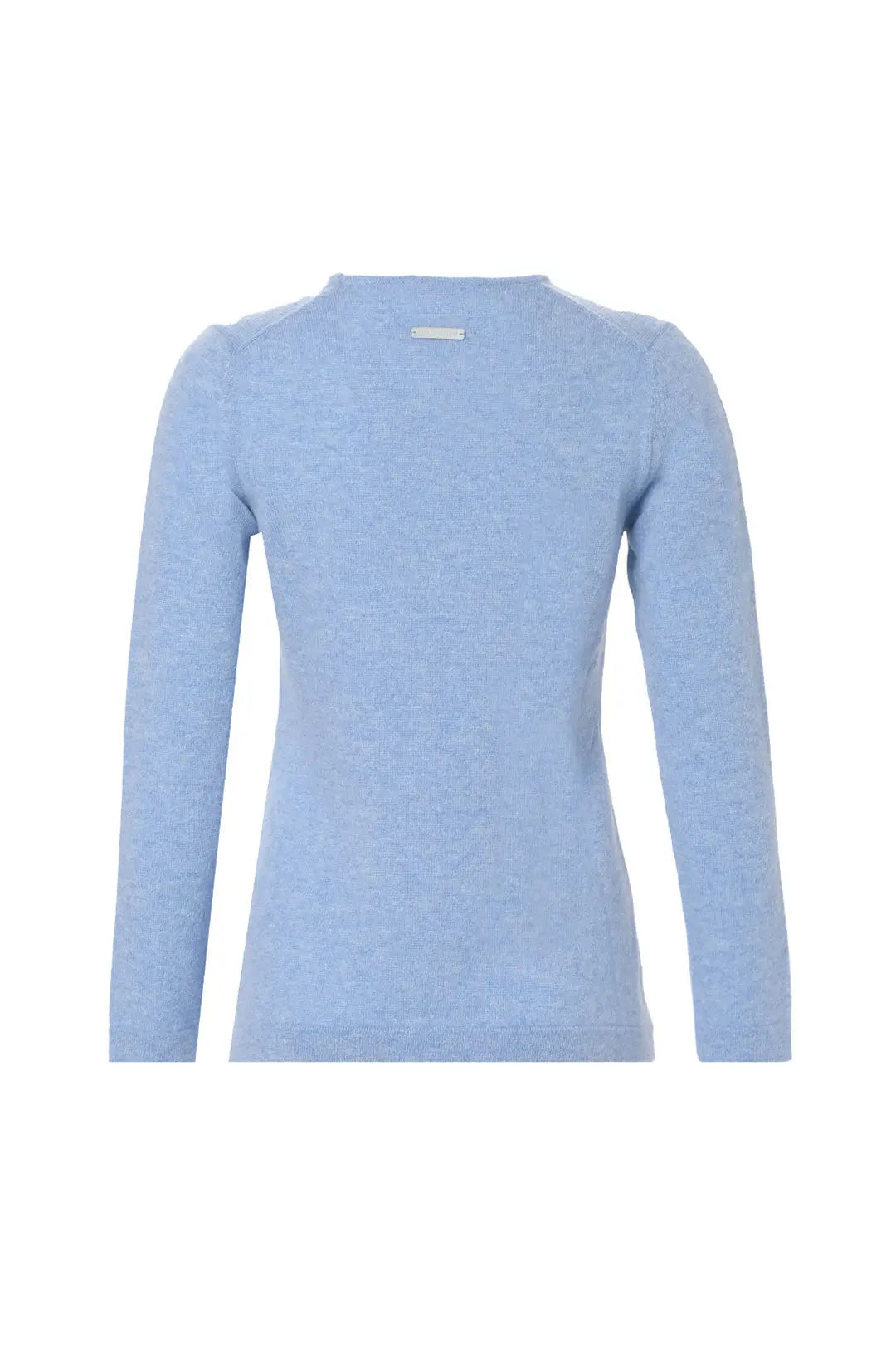 Mavi New Basic Saf Kaşmir Yuvarlak Yaka Uzun Kollu Kadın Kazak Silk and Cashmere