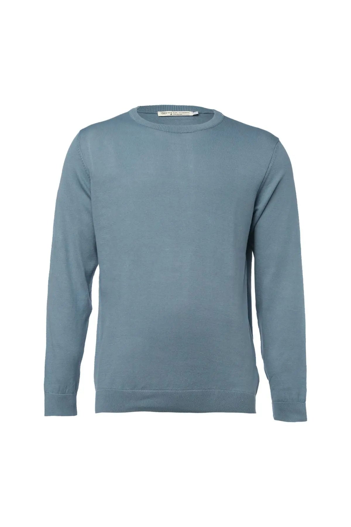 Mavi & More Clark Erkek Yuvarlak Yaka Uzun Kollu Erkek Triko Silk and Cashmere