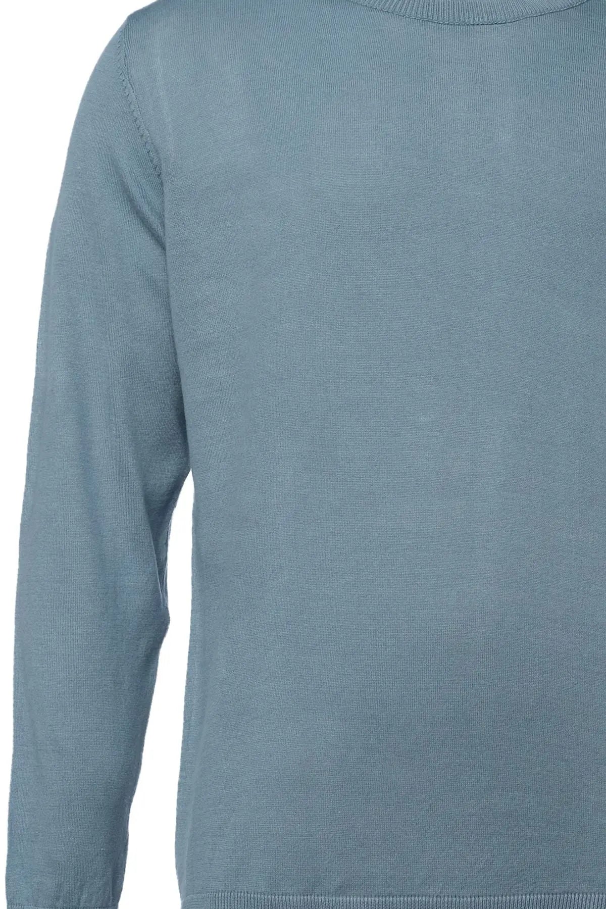 Mavi & More Clark Erkek Yuvarlak Yaka Uzun Kollu Erkek Triko Silk and Cashmere