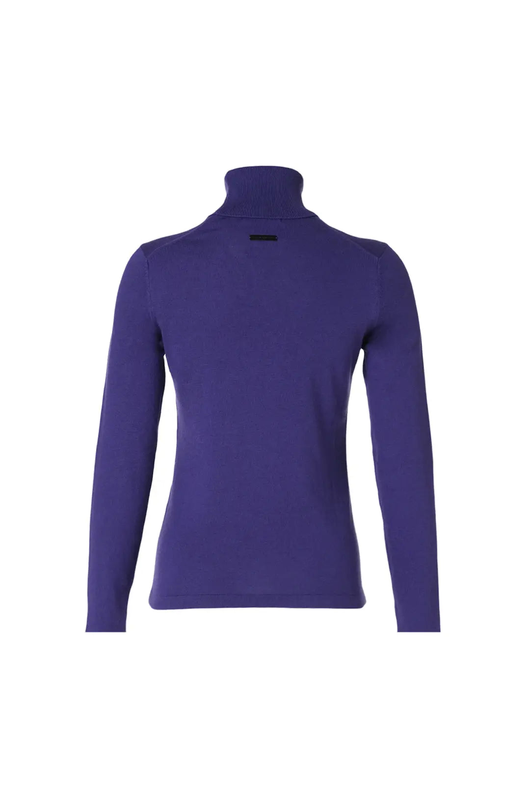 Menekşe Aleyna İpek ve Kaşmir Balıkçı Yaka Uzun Kollu Kadın Triko Silk and Cashmere