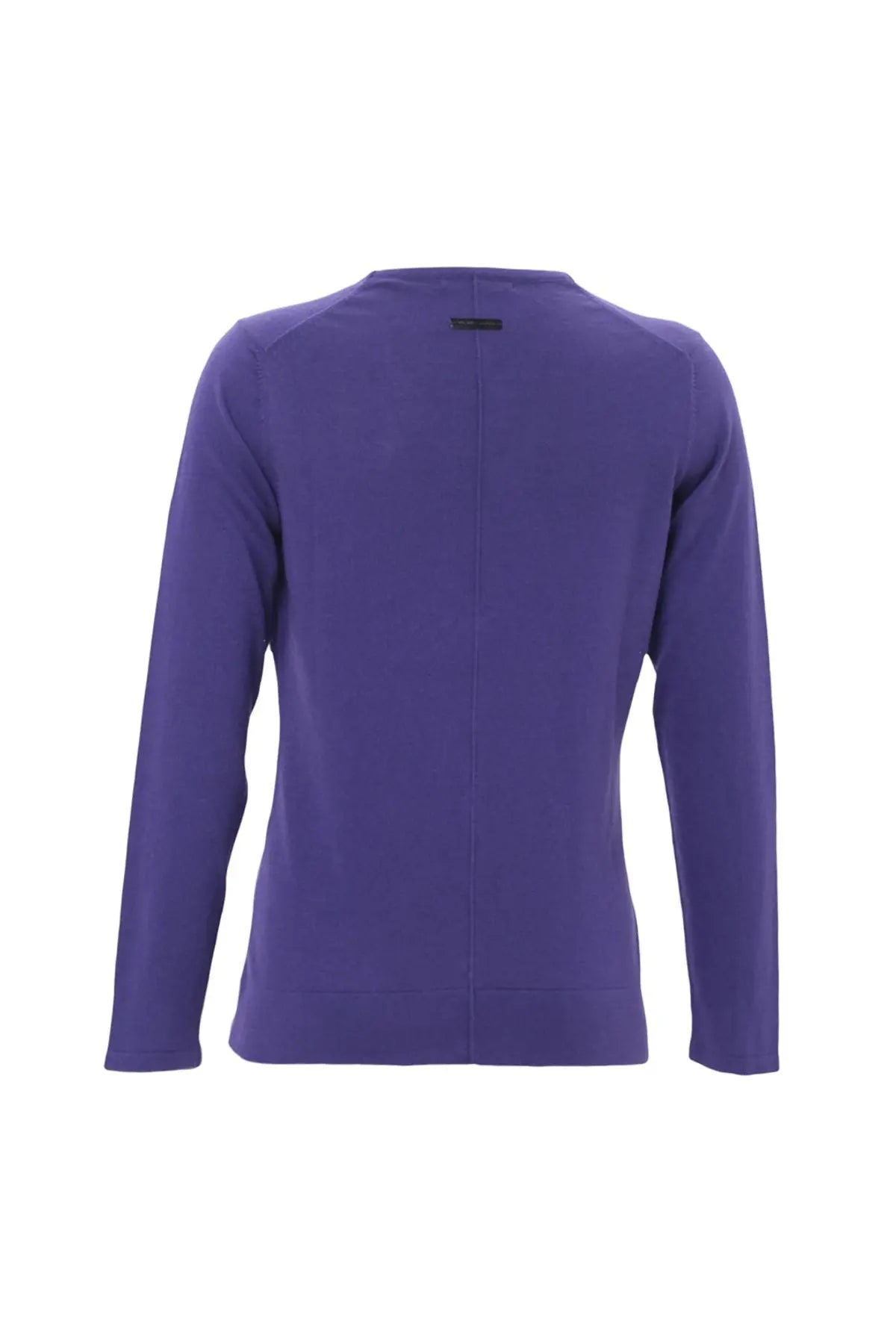 Menekşe Aleyna İpek ve Kaşmir V Yaka Uzun Kollu Kadın Hırka Silk and Cashmere