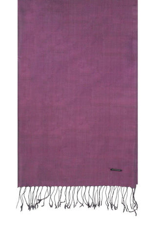 Mor El Yapımı Saf İpek Unisex Şal 70 x 180 cm Silk and Cashmere