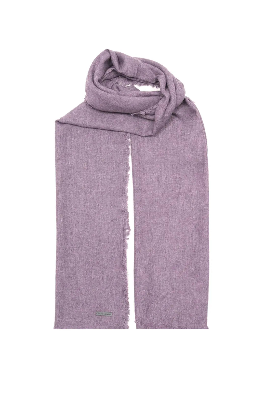 Mor Jas İpek Yün Tek renk Şal 70 x 180 cm Silk and Cashmere