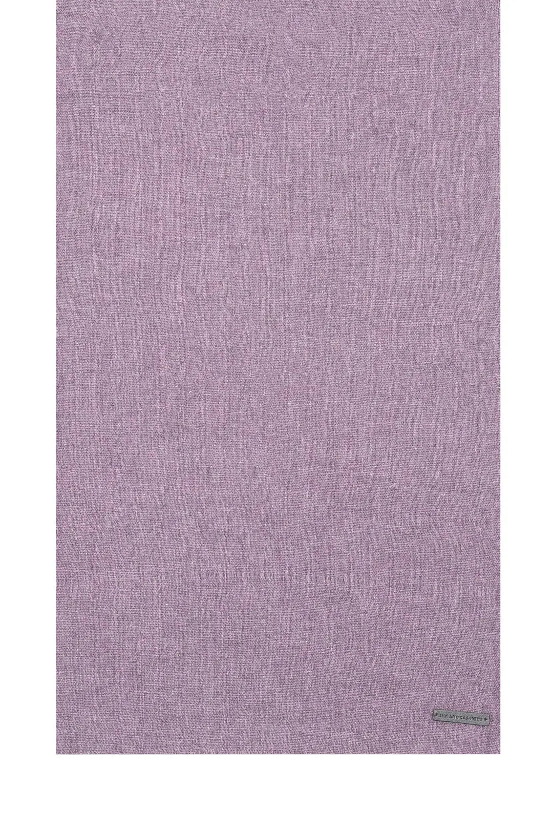 Mor Jas İpek Yün Tek renk Şal 70 x 180 cm Silk and Cashmere