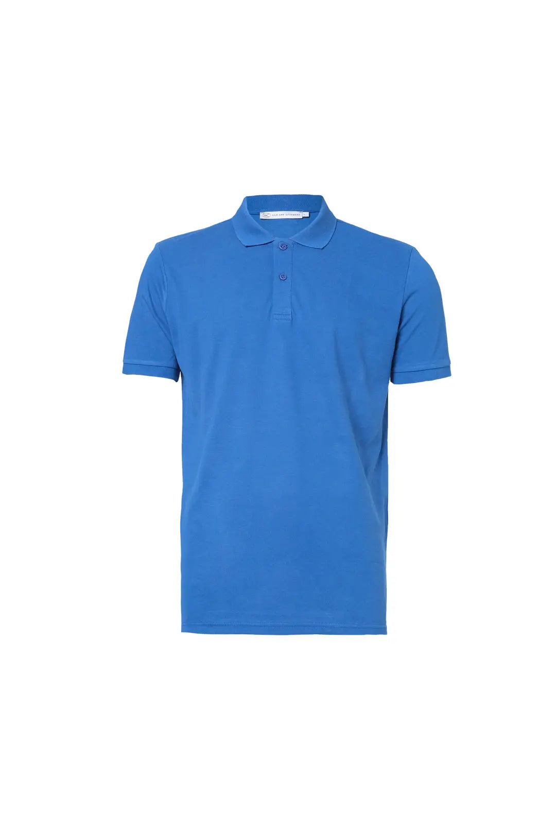 Saks Mavi & More Kısa Kollu Polo Yaka Erkek Tişört Silk and Cashmere