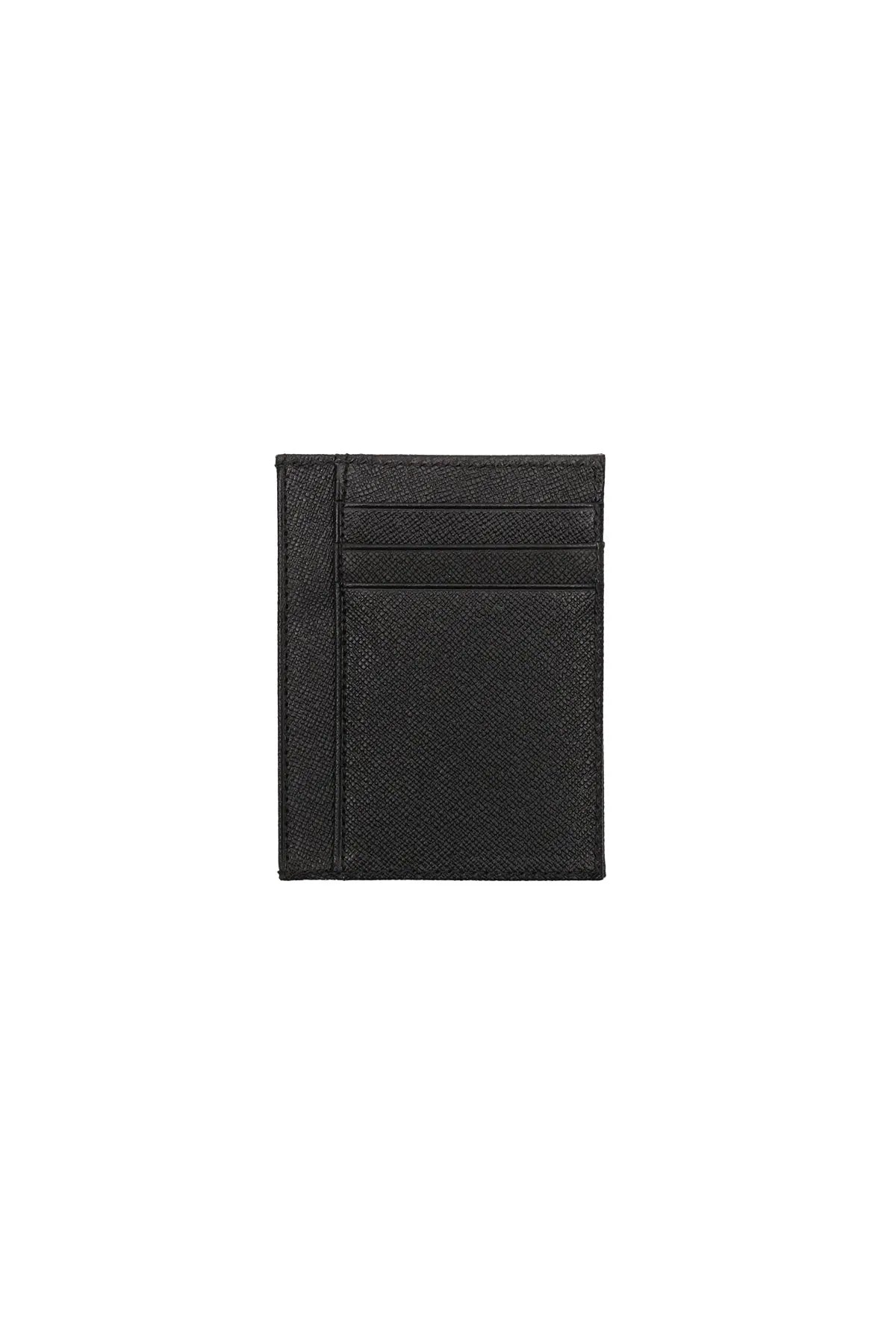 Siyah Deri Kartlk 10,5 x 8 cm Silk and Cashmere