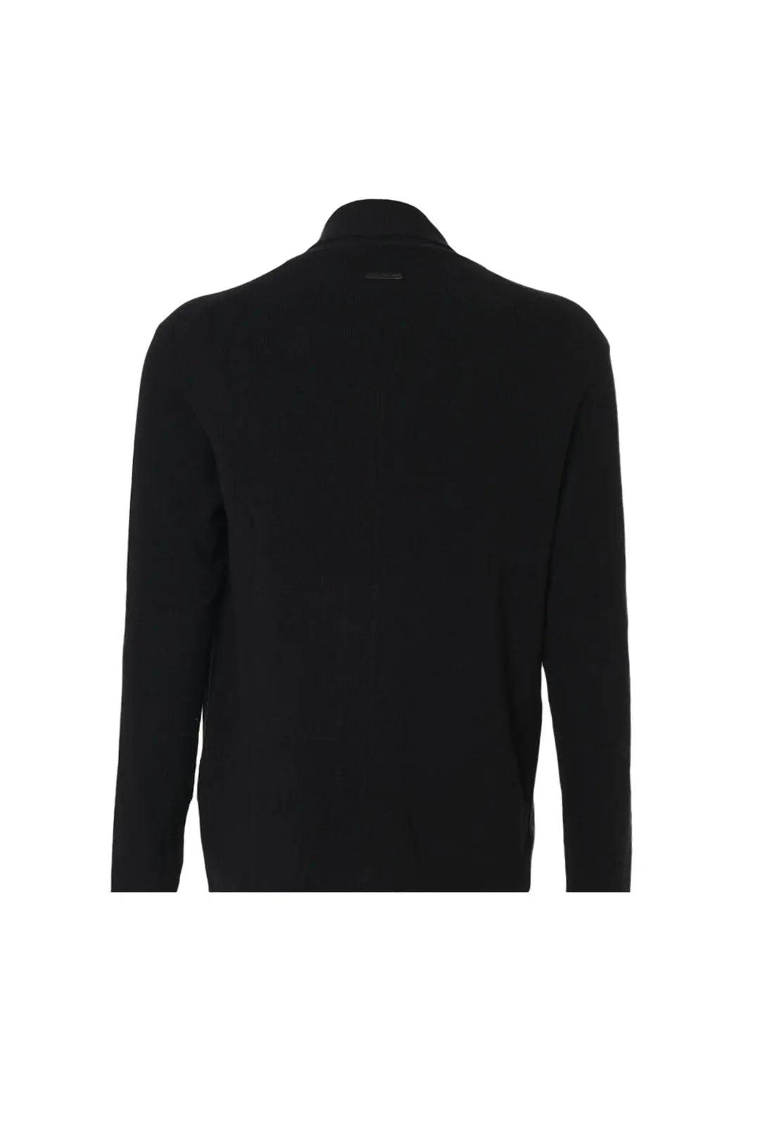 Siyah Fabio Yün V Yaka Triko Uzun Kollu Erkek Hrka Silk and Cashmere