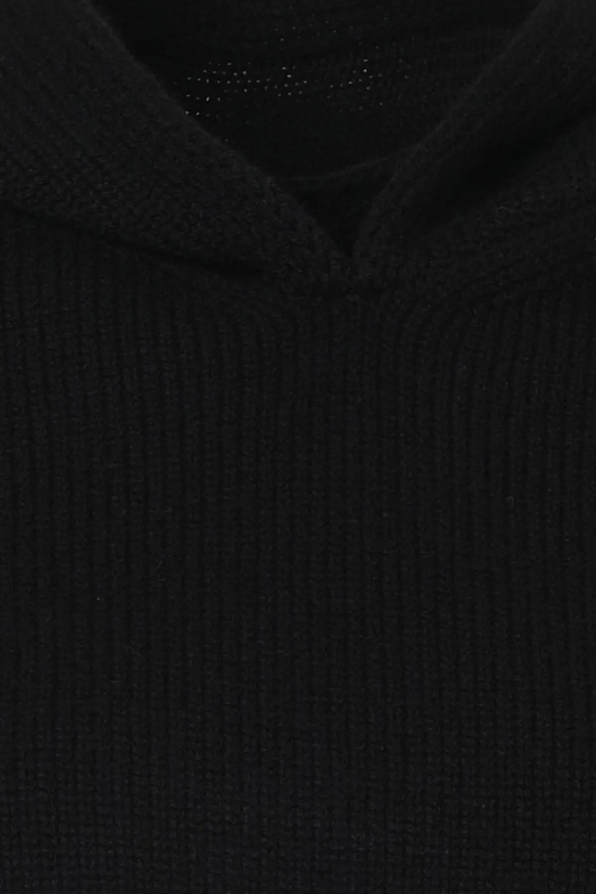 Siyah Lucia Yün Kaşmir Kapüşon Silk and Cashmere