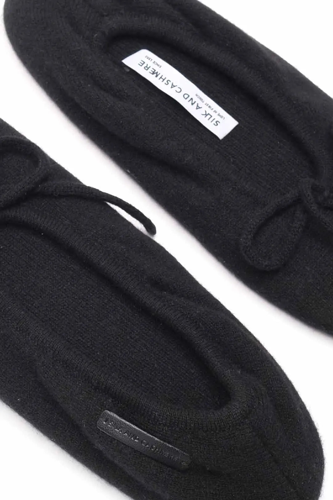 Siyah Saf Kamir Terlik Silk and Cashmere