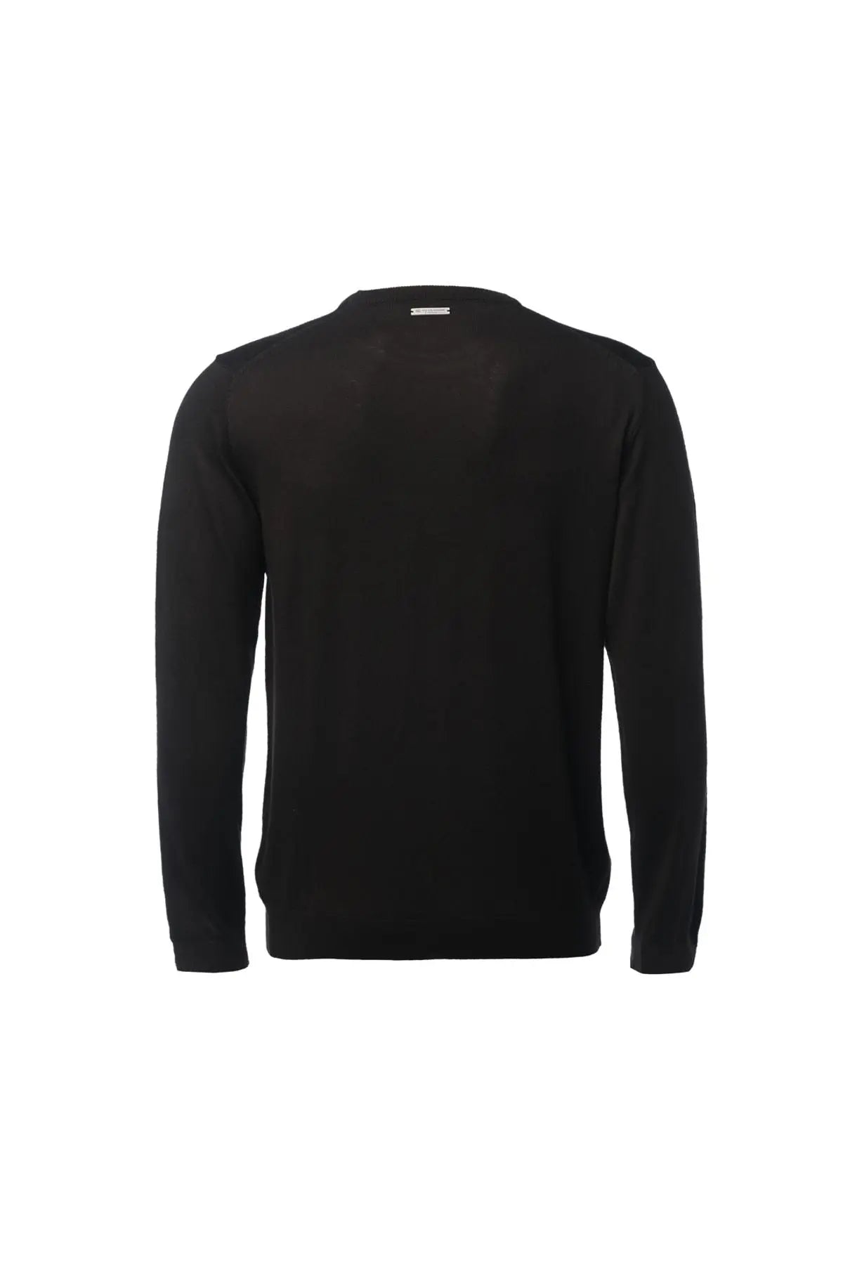 Siyah & More Clark Erkek Yuvarlak Yaka Uzun Kollu Erkek Triko Silk and Cashmere