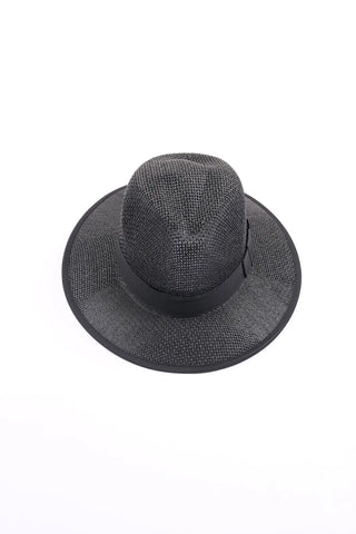 Siyah & More Infinity Hasır Şapka Silk and Cashmere
