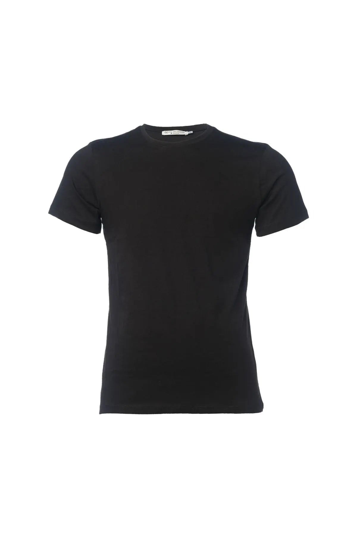 Siyah & More Pamuk Yuvarlak Yaka Kısa Kollu Tişört Silk and Cashmere