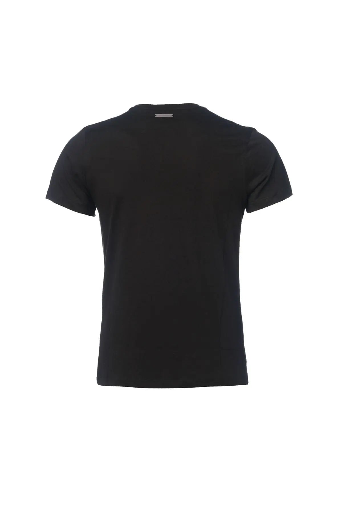 Siyah & More Pamuk Yuvarlak Yaka Kısa Kollu Tişört Silk and Cashmere