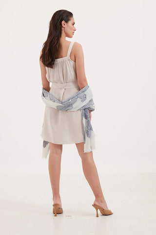 Ta Rengi & More Charlotte Kolsuz Kupro Elbise Silk and Cashmere