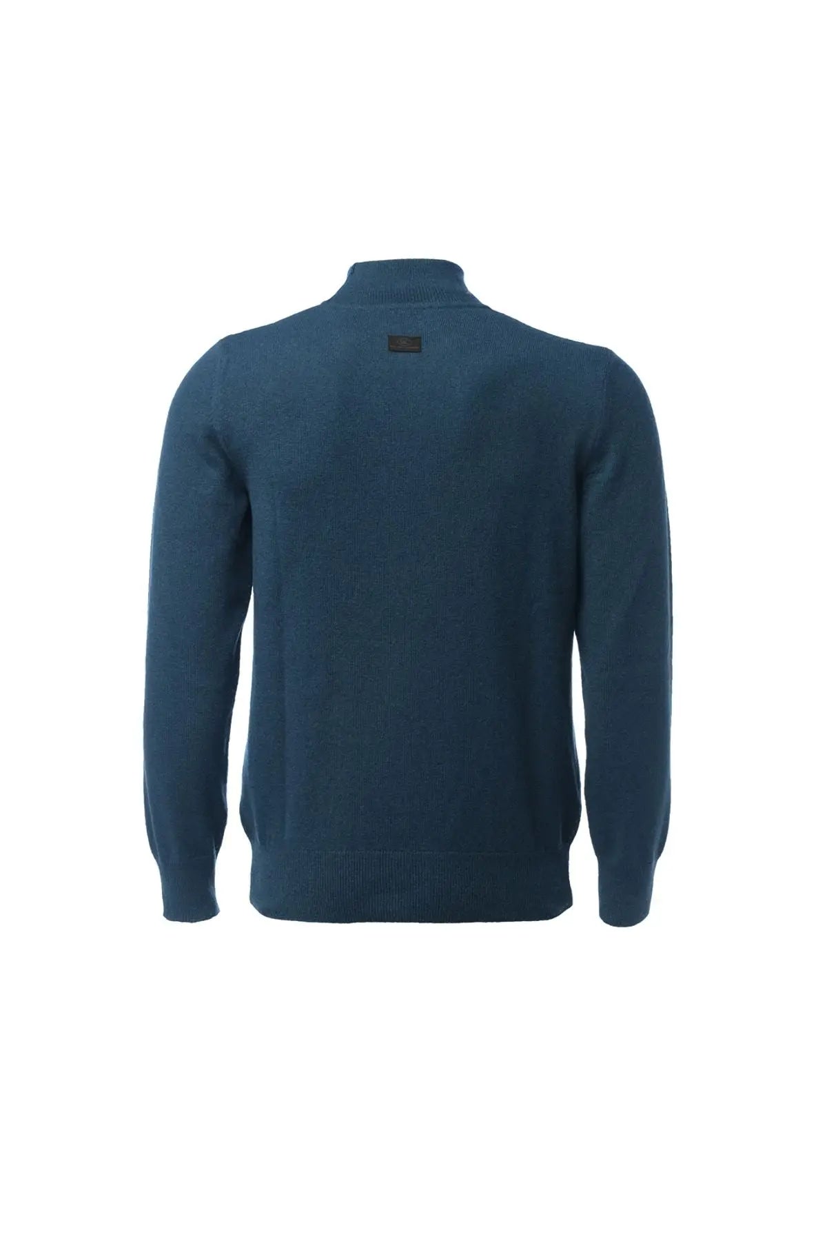 Tavuskusu Saf Kaşmir Balıkçı Yaka Uzun Kollu Erkek Kazak Silk and Cashmere