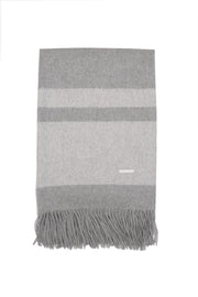 Orta Gri Melanj Rose Saf Kaşmir Panço