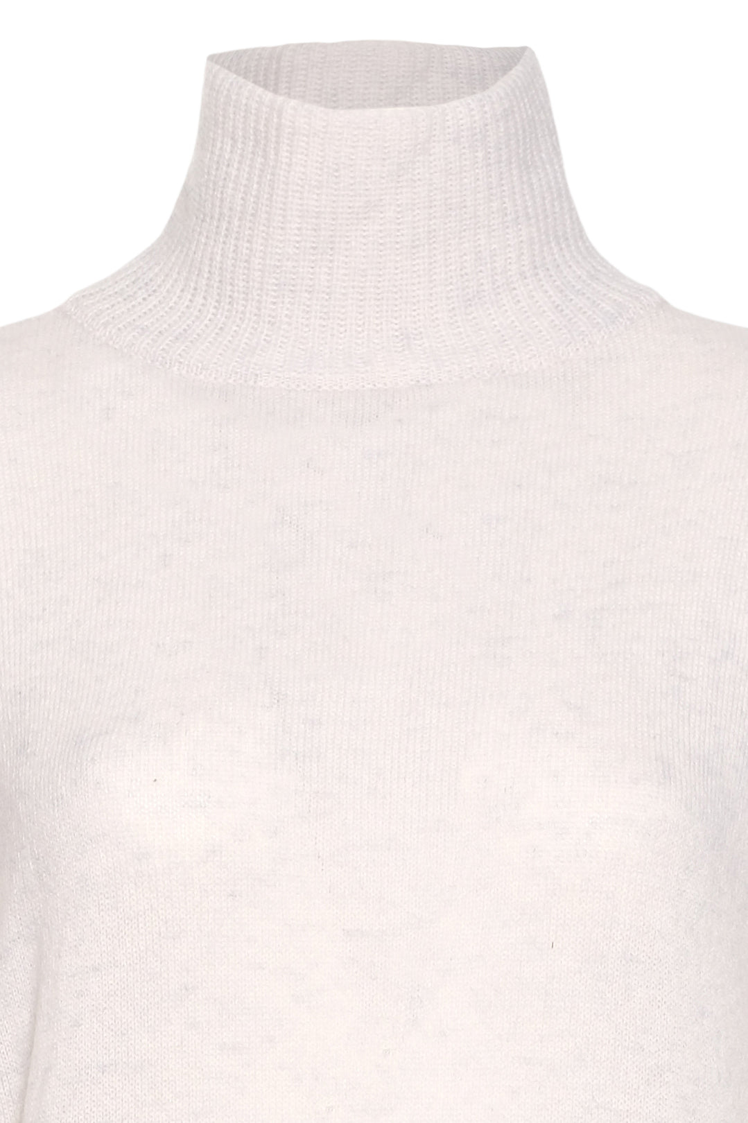 Ekru Tricennial Saf Kaşmir Balıkçı Yaka Uzun Kollu Kadın Elbise