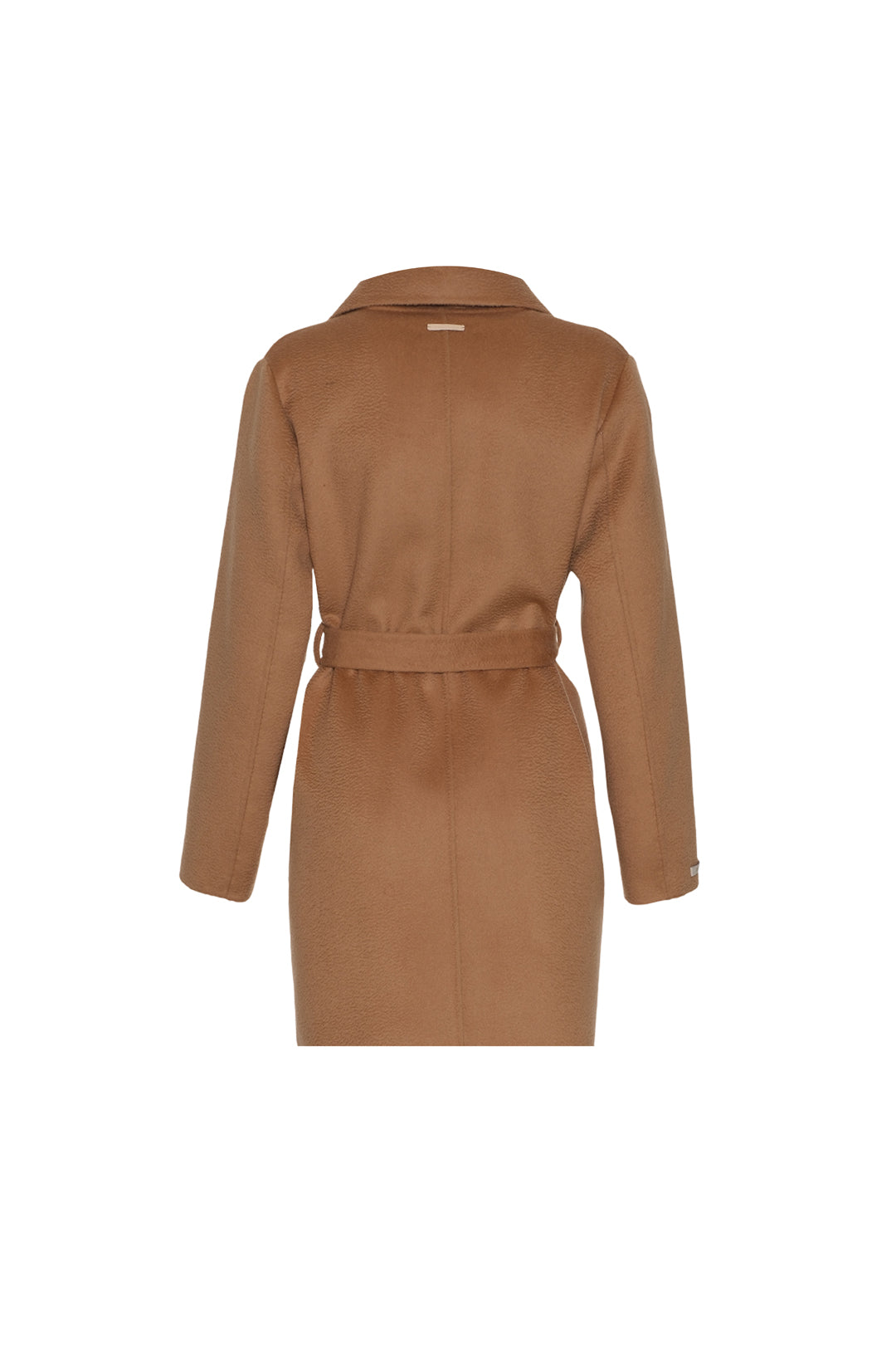 Camel Kaşmirli Meghan  Kısa Palto