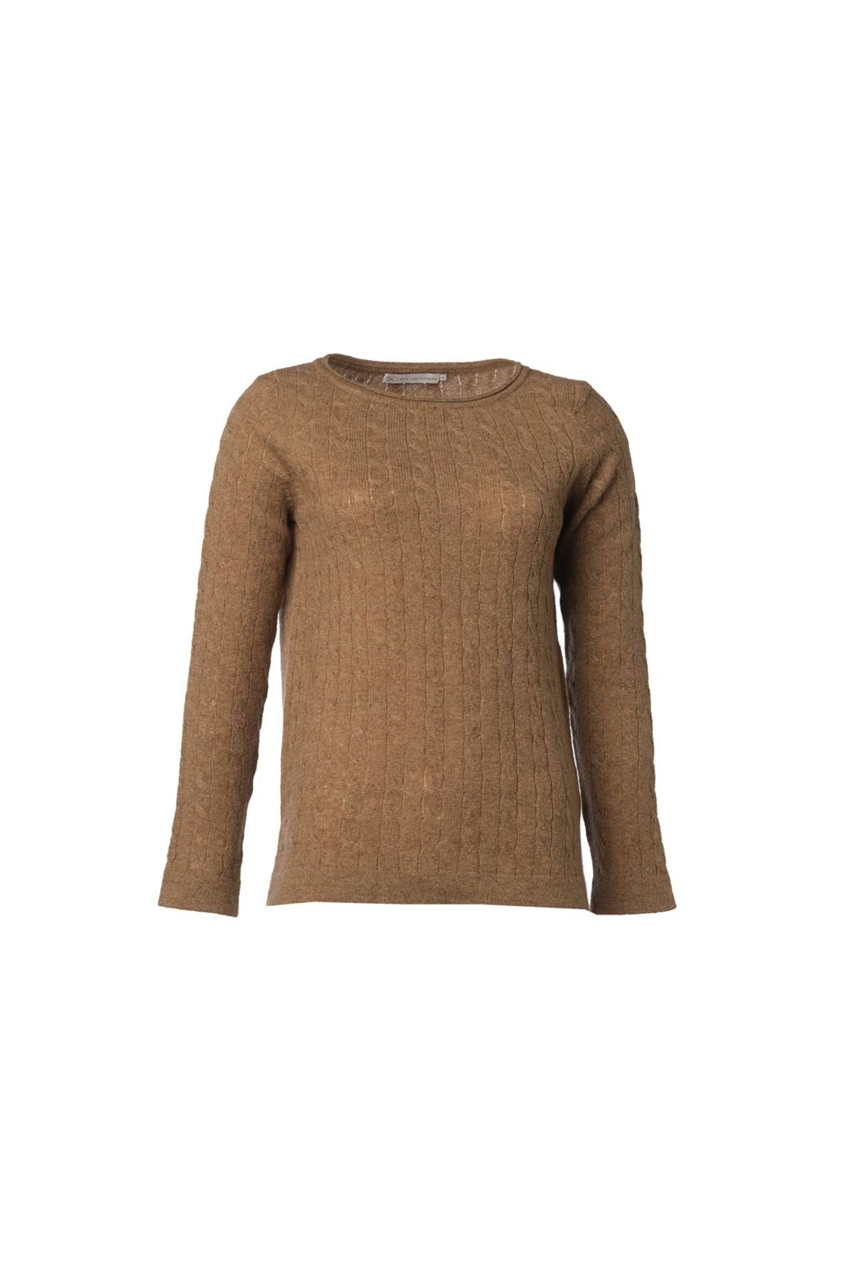 Bej Kaşmir ve Yün Amelia Kadın Kazak