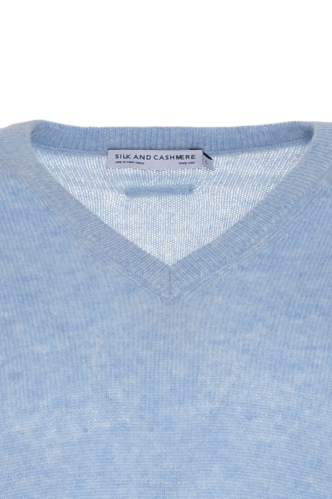 Mavi Vincent Saf Kaşmir V Yaka Uzun Kollu Erkek Kazak