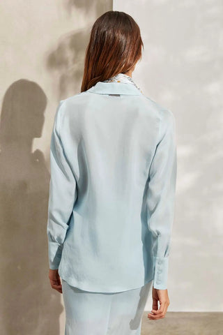 ndigo & More Rosella Uzun Kollu Gömlek Silk and Cashmere