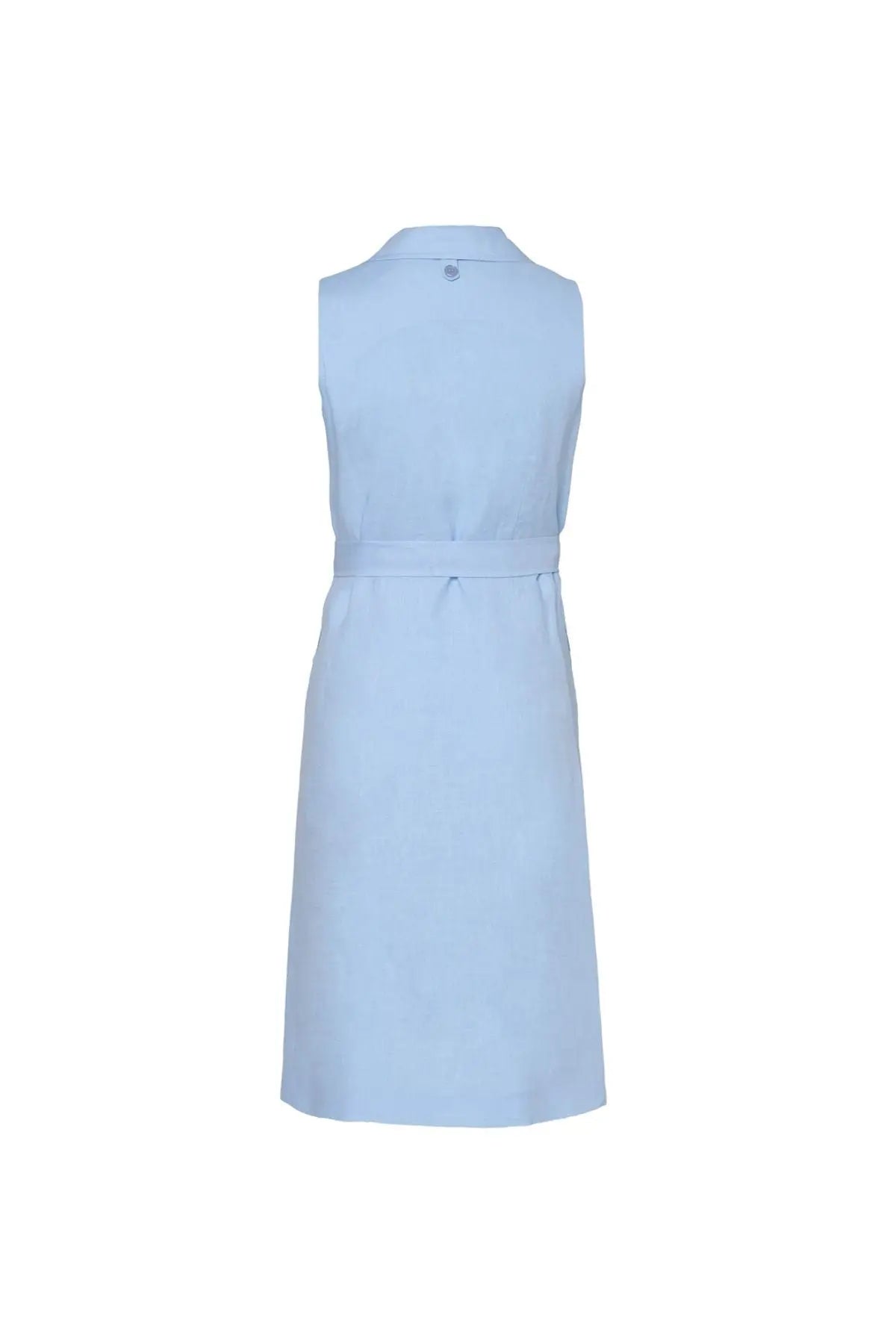 ndigo & More Rosella V Yaka Kolsuz Elbise Silk and Cashmere